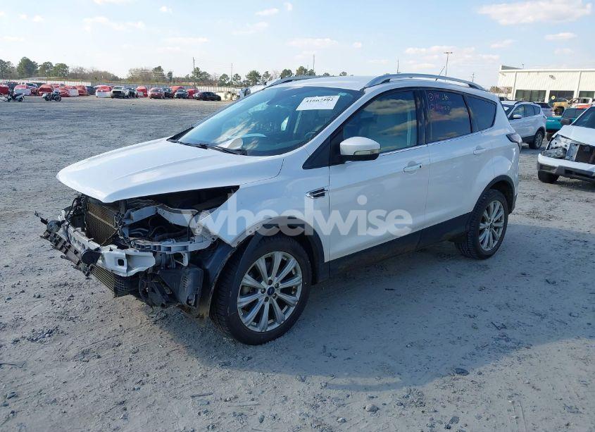 Photo 2 of 2017 Ford Escape TITANIUM (VIN 1FMCU0J95HUC28719)