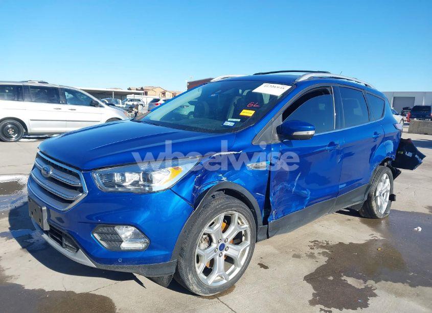 Photo 2 of 2017 Ford Escape TITANIUM (VIN 1FMCU0J95HUC33905)