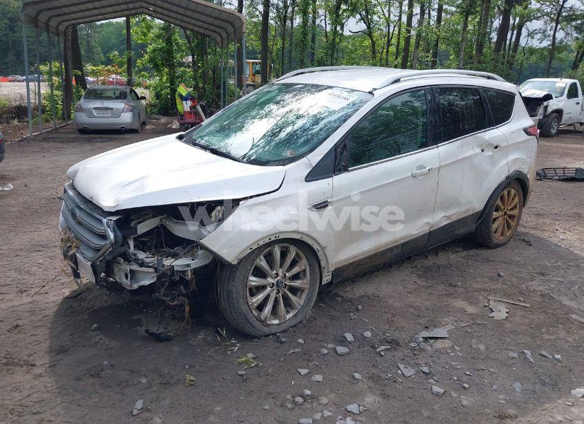 Photo 2 of 2017 Ford Escape TITANIUM (VIN 1FMCU0J95HUD35818)