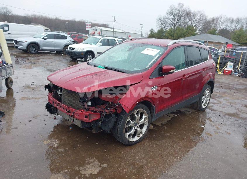 Photo 2 of 2014 Ford Escape TITANIUM (VIN 1FMCU0J96EUD93271)