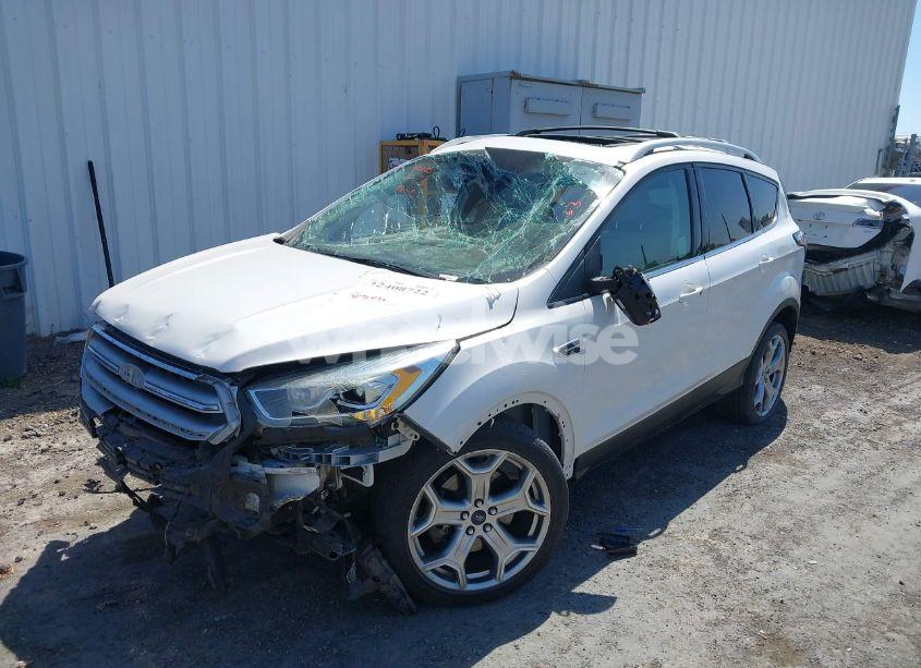 Photo 2 of 2017 Ford Escape TITANIUM (VIN 1FMCU0J96HUA62002)
