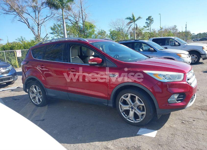 Photo 12 of 2017 Ford Escape TITANIUM (VIN 1FMCU0J96HUD56693)