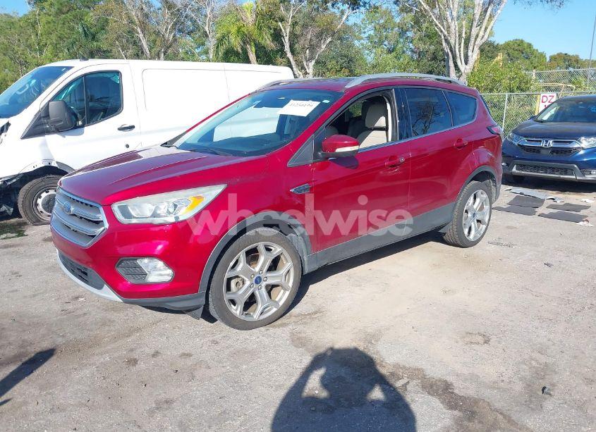 Photo 2 of 2017 Ford Escape TITANIUM (VIN 1FMCU0J96HUD56693)