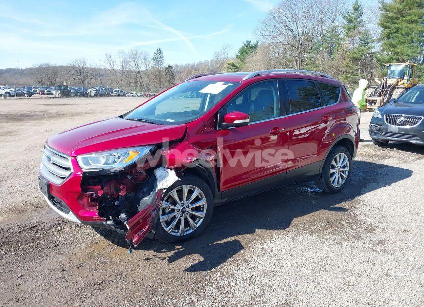 Photo 2 of 2017 Ford Escape TITANIUM (VIN 1FMCU0J96HUE04046)