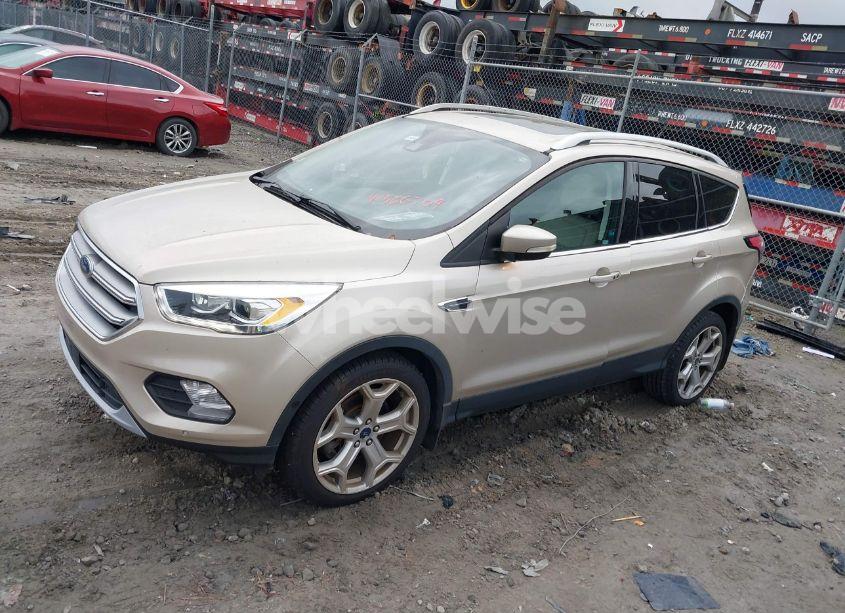 Photo 2 of 2017 Ford Escape TITANIUM (VIN 1FMCU0J96HUE13085)