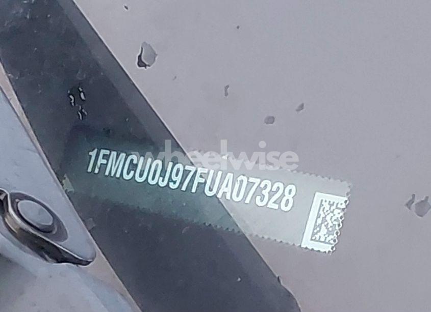 Photo 9 of 2015 Ford Escape TITANIUM (VIN 1FMCU0J97FUA07328)