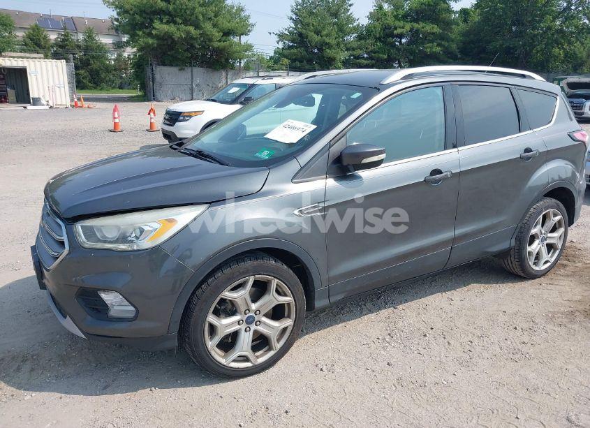 Photo 2 of 2017 Ford Escape TITANIUM (VIN 1FMCU0J97HUB64604)
