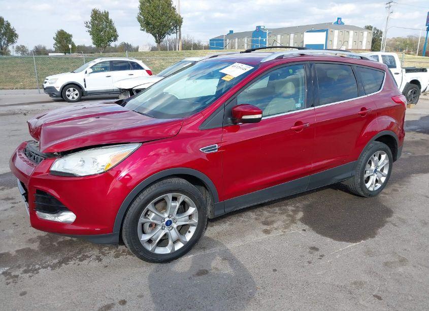 Photo 2 of 2016 Ford Escape TITANIUM (VIN 1FMCU0J98GUA36497)