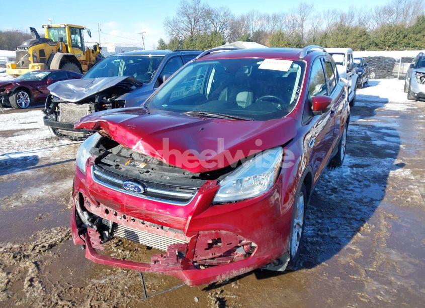 Photo 2 of 2016 Ford Escape TITANIUM (VIN 1FMCU0J98GUB92670)