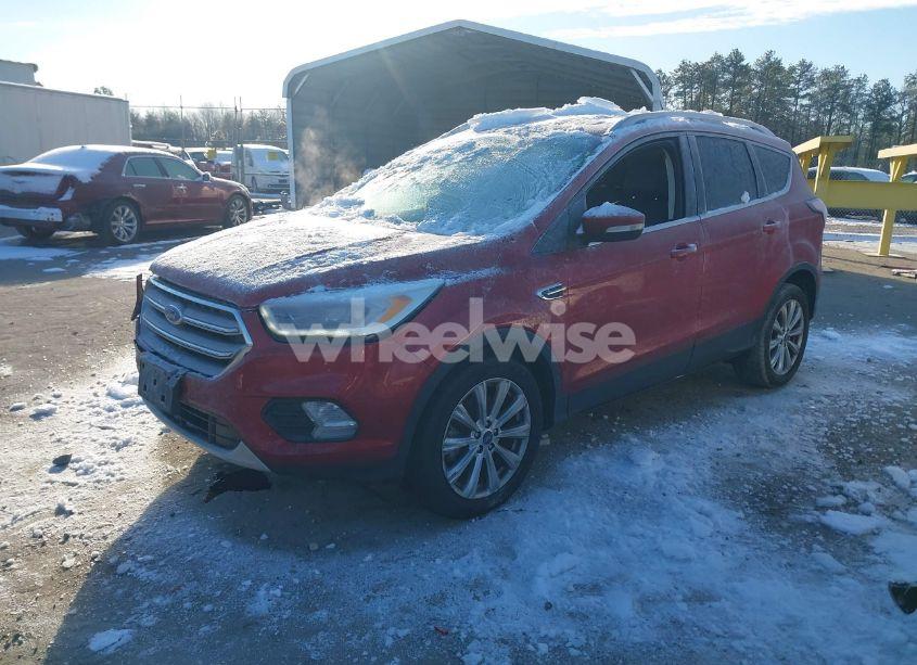 Photo 2 of 2017 Ford Escape TITANIUM (VIN 1FMCU0J98HUC98957)
