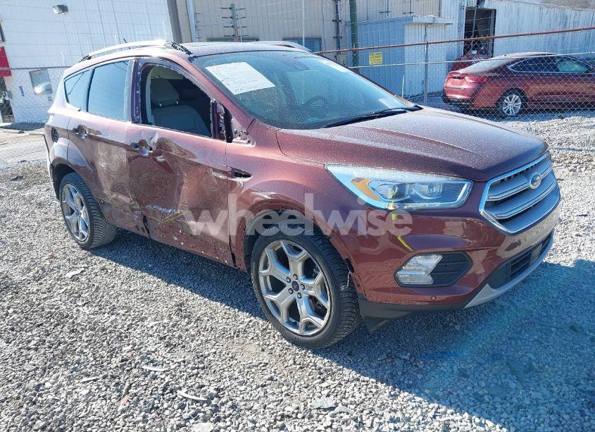 2018 Ford Escape TITANIUM (VIN 1FMCU0J98JUA53453) main photo