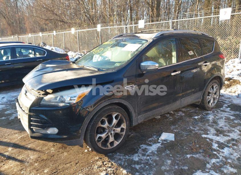 Photo 2 of 2013 Ford Escape TITANIUM (VIN 1FMCU0J99DUA98180)