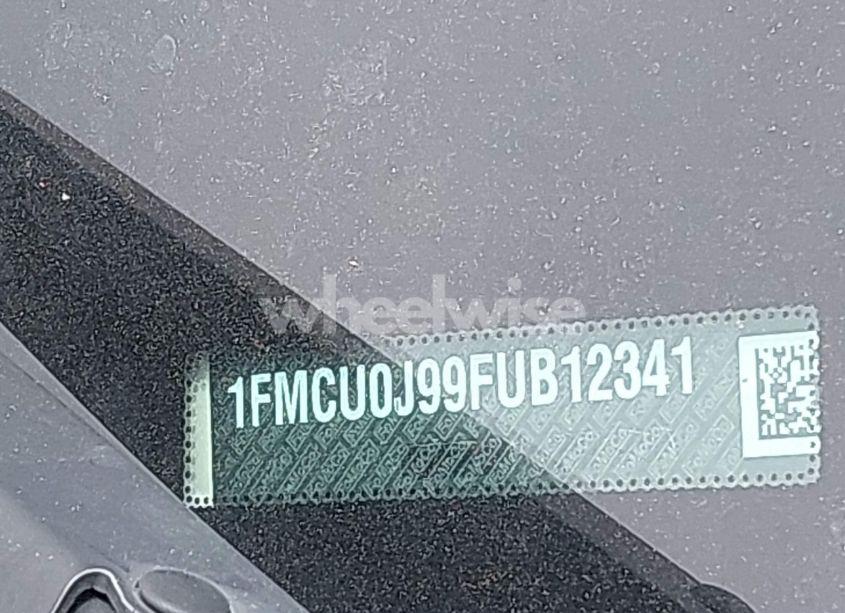 Photo 9 of 2015 Ford Escape TITANIUM (VIN 1FMCU0J99FUB12341)