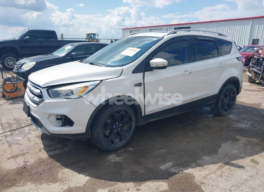 Photo 2 of 2017 Ford Escape TITANIUM (VIN 1FMCU0J99HUB01830)