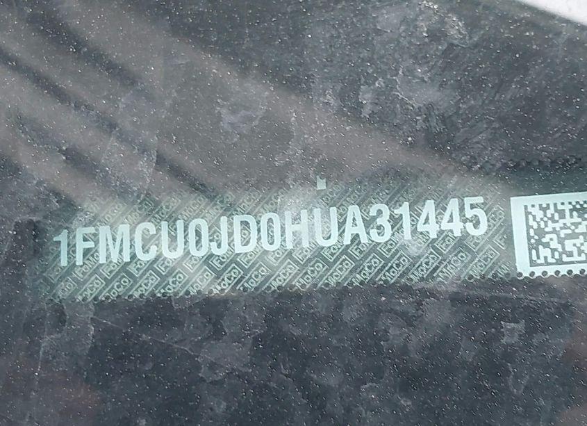 Photo 9 of 2017 Ford Escape TITANIUM (VIN 1FMCU0JD0HUA31445)