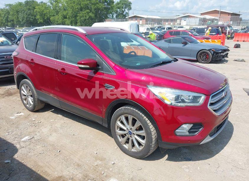 2017 Ford Escape TITANIUM (VIN 1FMCU0JD0HUB00974) main photo