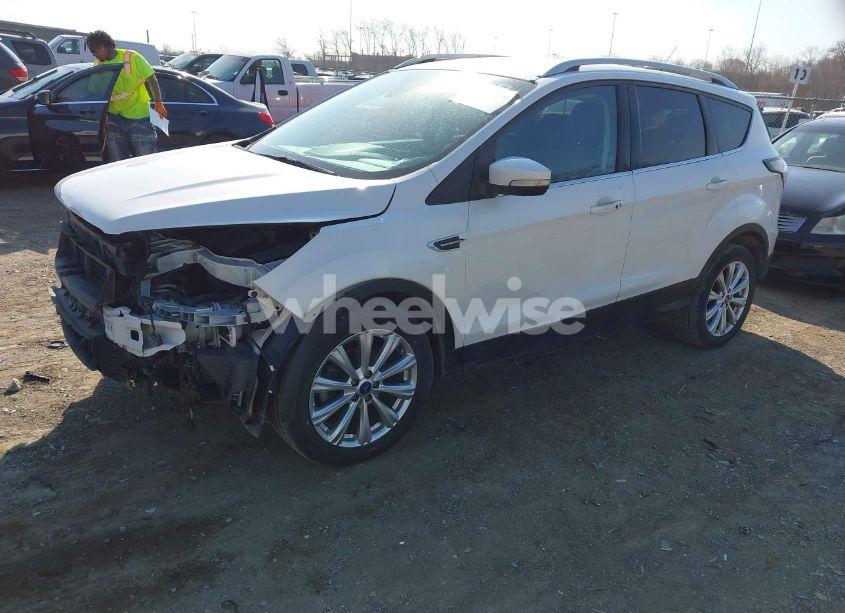 Photo 2 of 2017 Ford Escape TITANIUM (VIN 1FMCU0JD0HUC90100)