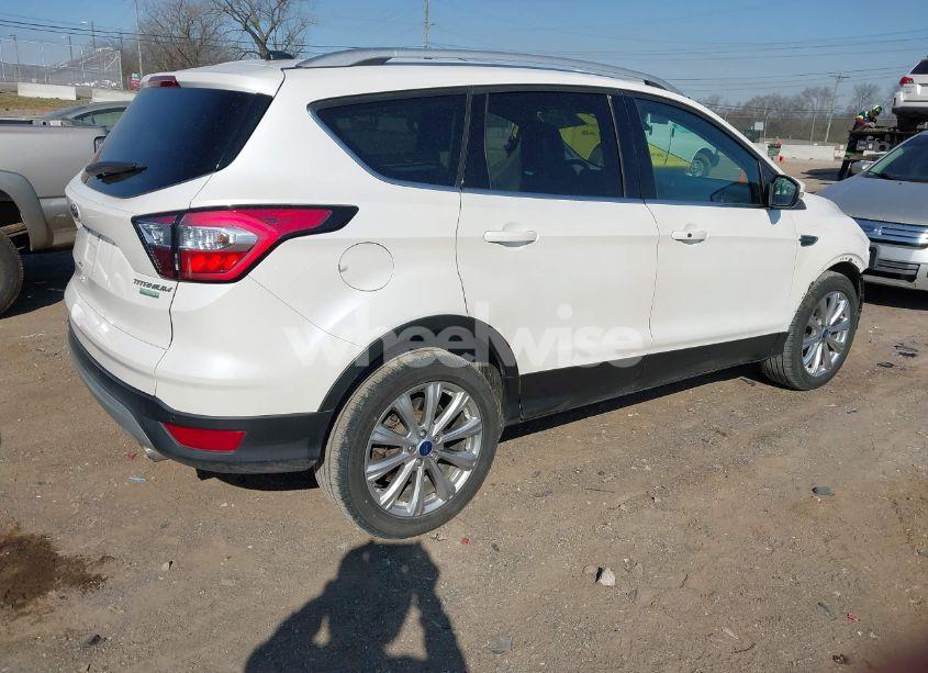 Photo 4 of 2017 Ford Escape TITANIUM (VIN 1FMCU0JD0HUC90100)
