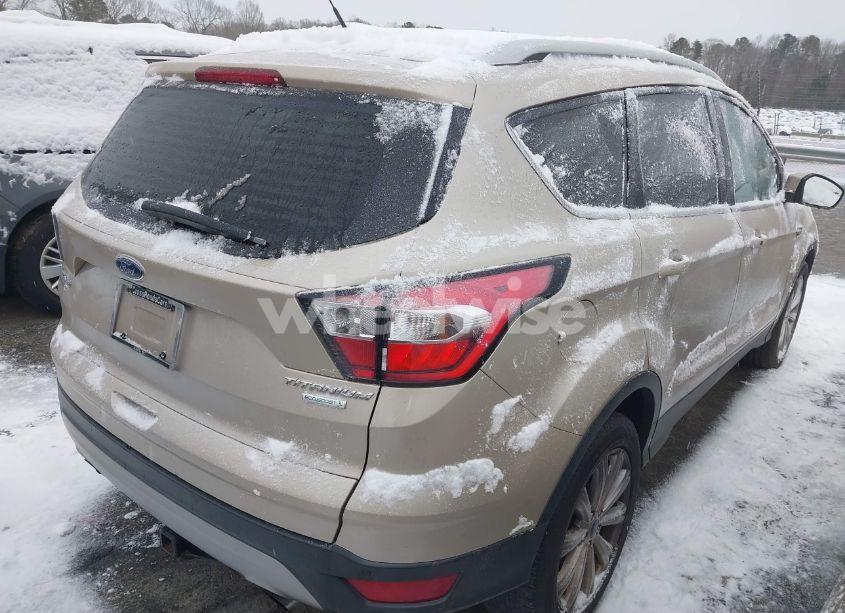 Photo 4 of 2017 Ford Escape TITANIUM (VIN 1FMCU0JD1HUE01124)