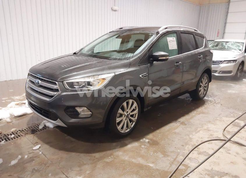 Photo 2 of 2017 Ford Escape TITANIUM (VIN 1FMCU0JD1HUE22023)