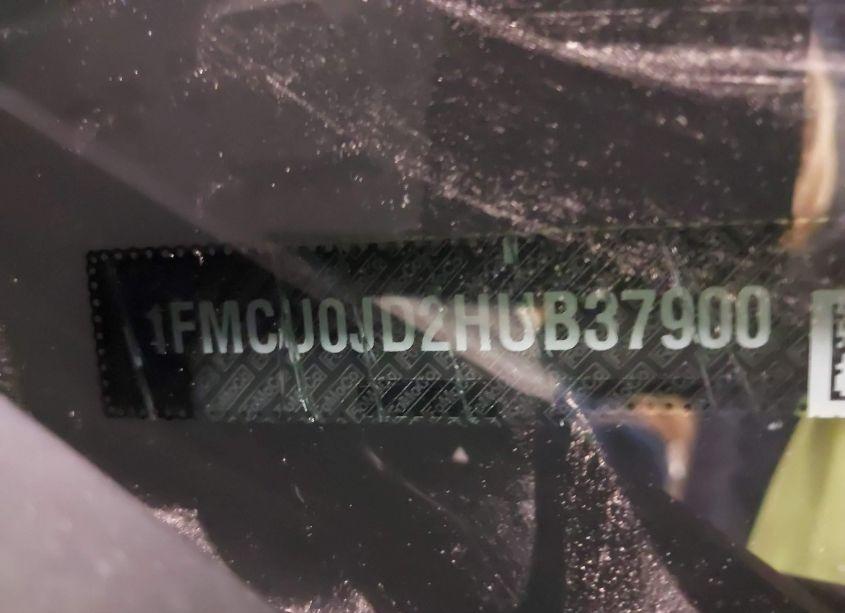 Photo 9 of 2017 Ford Escape TITANIUM (VIN 1FMCU0JD2HUB37900)