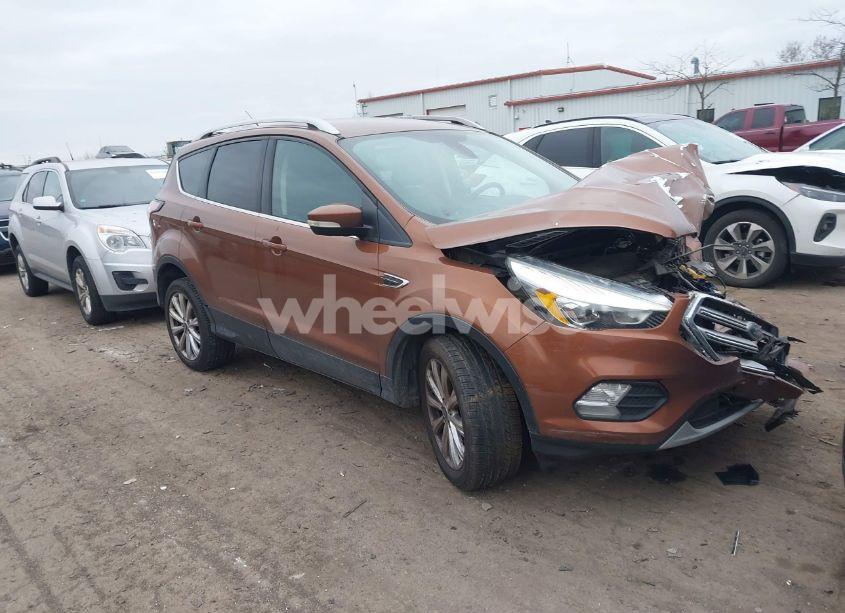 2017 Ford Escape TITANIUM (VIN 1FMCU0JD2HUD51981) main photo
