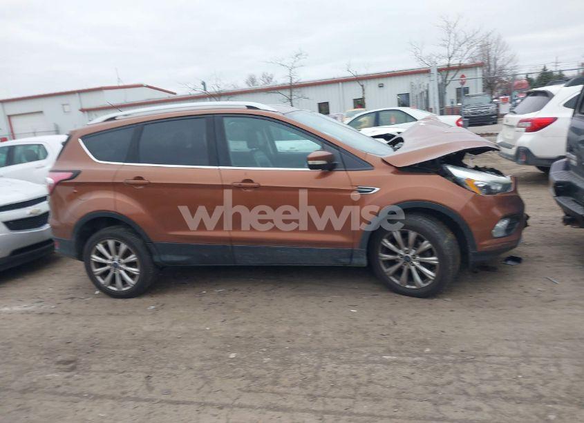 Photo 13 of 2017 Ford Escape TITANIUM (VIN 1FMCU0JD2HUD51981)