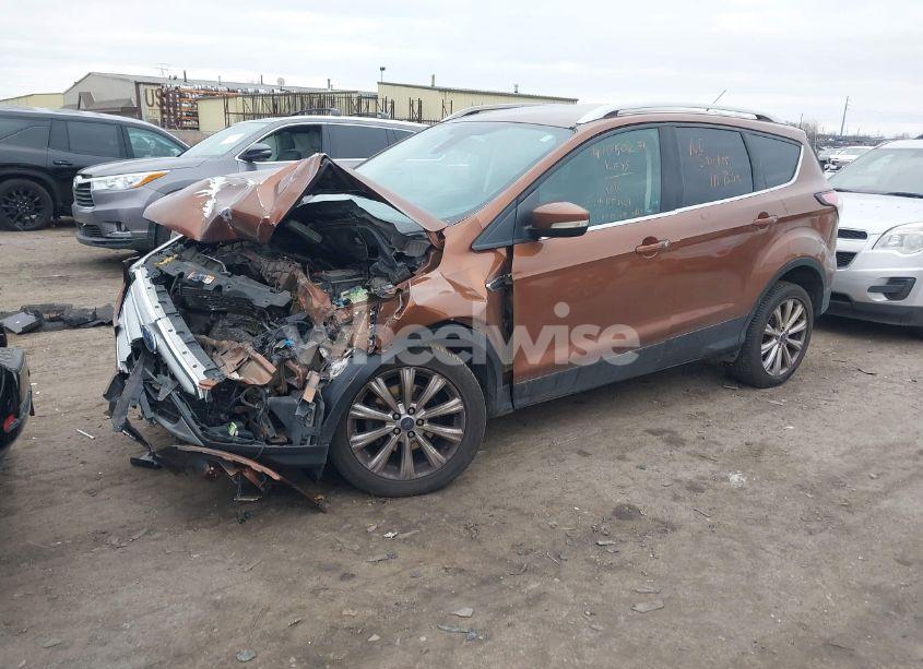 Photo 2 of 2017 Ford Escape TITANIUM (VIN 1FMCU0JD2HUD51981)