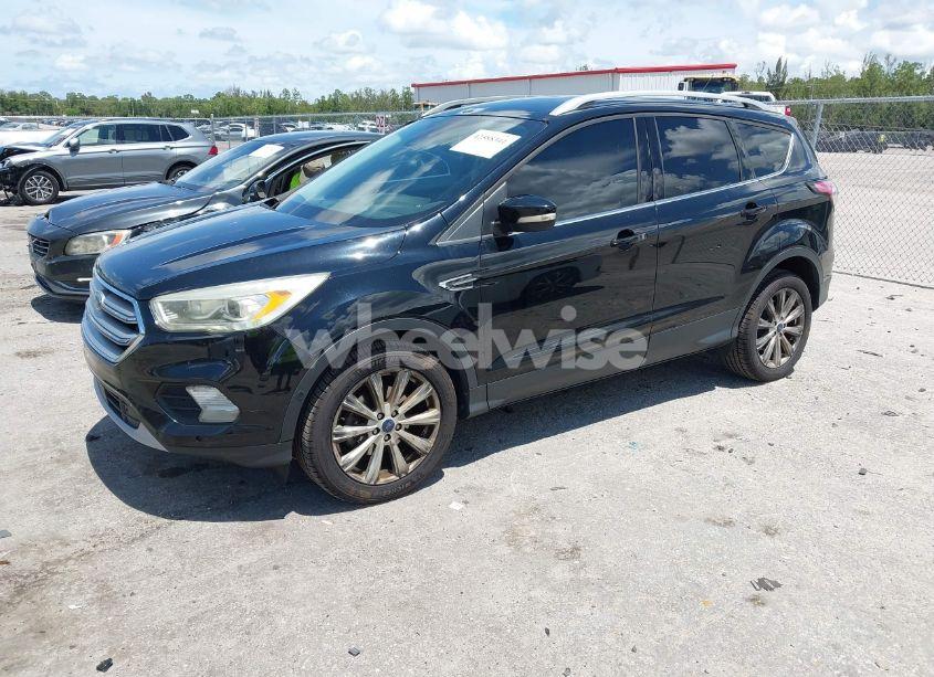 Photo 2 of 2017 Ford Escape TITANIUM (VIN 1FMCU0JD2HUF02415)