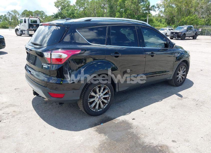 Photo 4 of 2017 Ford Escape TITANIUM (VIN 1FMCU0JD2HUF02415)