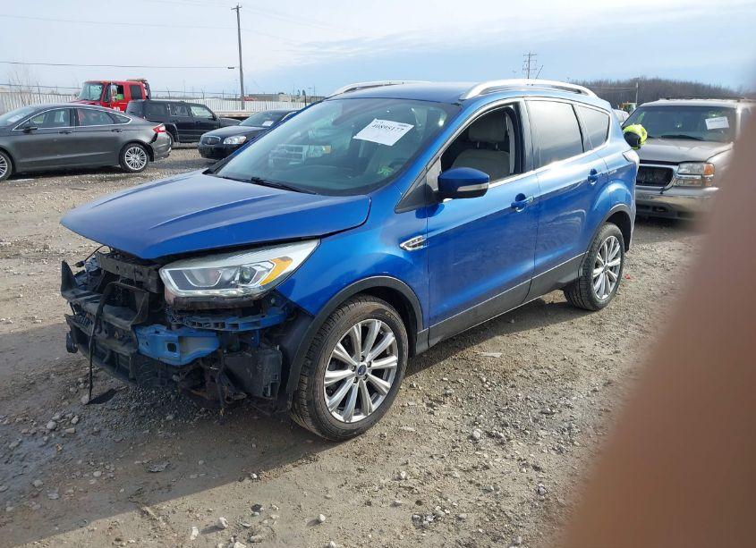 Photo 2 of 2017 Ford Escape TITANIUM (VIN 1FMCU0JD3HUA04675)