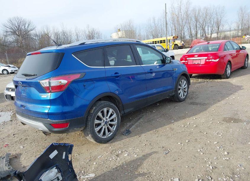 Photo 4 of 2017 Ford Escape TITANIUM (VIN 1FMCU0JD3HUA04675)