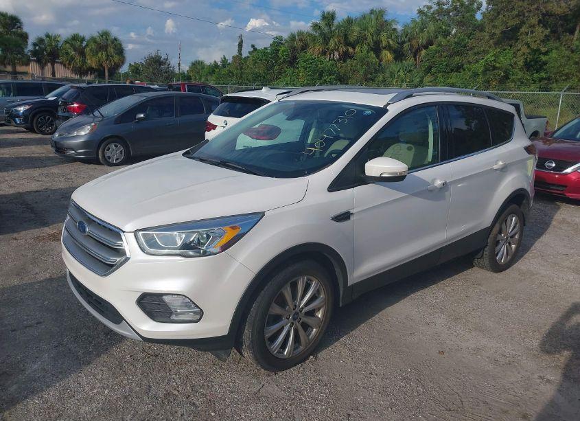 Photo 2 of 2017 Ford Escape TITANIUM (VIN 1FMCU0JD4HUB06065)