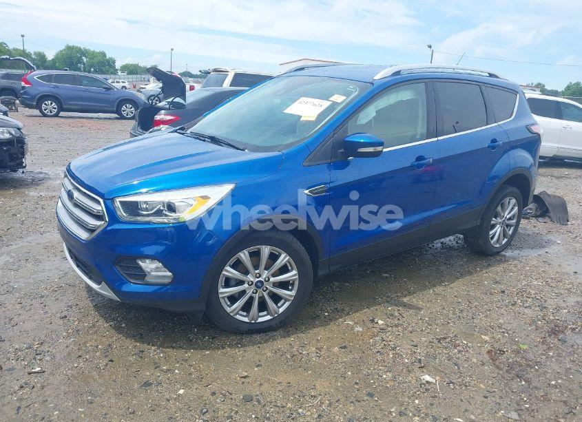 Photo 2 of 2017 Ford Escape TITANIUM (VIN 1FMCU0JD4HUC22768)