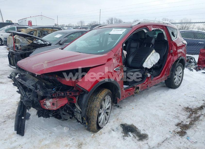 Photo 2 of 2017 Ford Escape TITANIUM (VIN 1FMCU0JD4HUE91952)