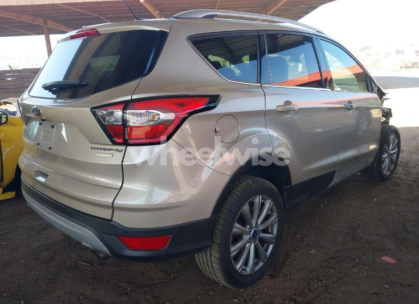 Photo 4 of 2017 Ford Escape TITANIUM (VIN 1FMCU0JD6HUE69547)