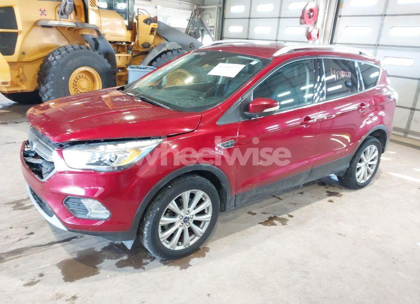 Photo 2 of 2017 Ford Escape TITANIUM (VIN 1FMCU0JD7HUA10690)