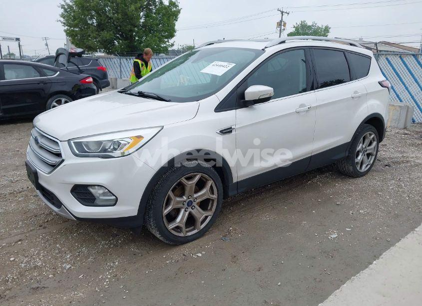 Photo 2 of 2017 Ford Escape TITANIUM (VIN 1FMCU0JD7HUB97140)
