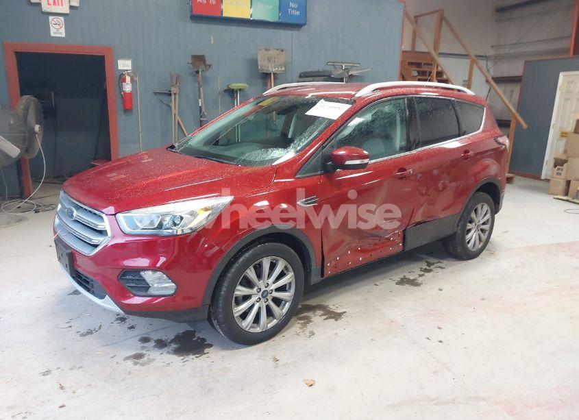 Photo 2 of 2017 Ford Escape TITANIUM (VIN 1FMCU0JD7HUC07715)