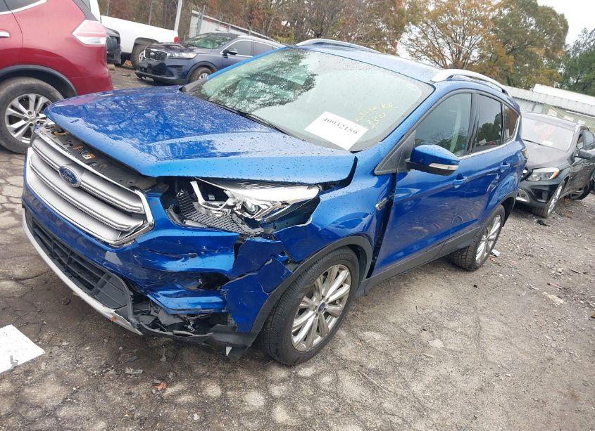Photo 2 of 2017 Ford Escape TITANIUM (VIN 1FMCU0JD8HUA69330)