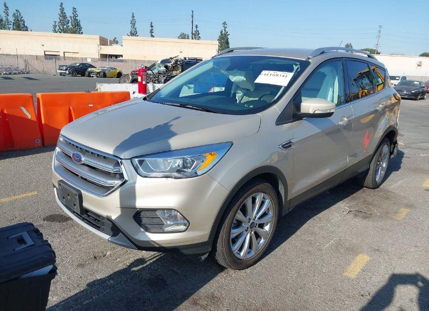 Photo 2 of 2017 Ford Escape TITANIUM (VIN 1FMCU0JD8HUD42413)