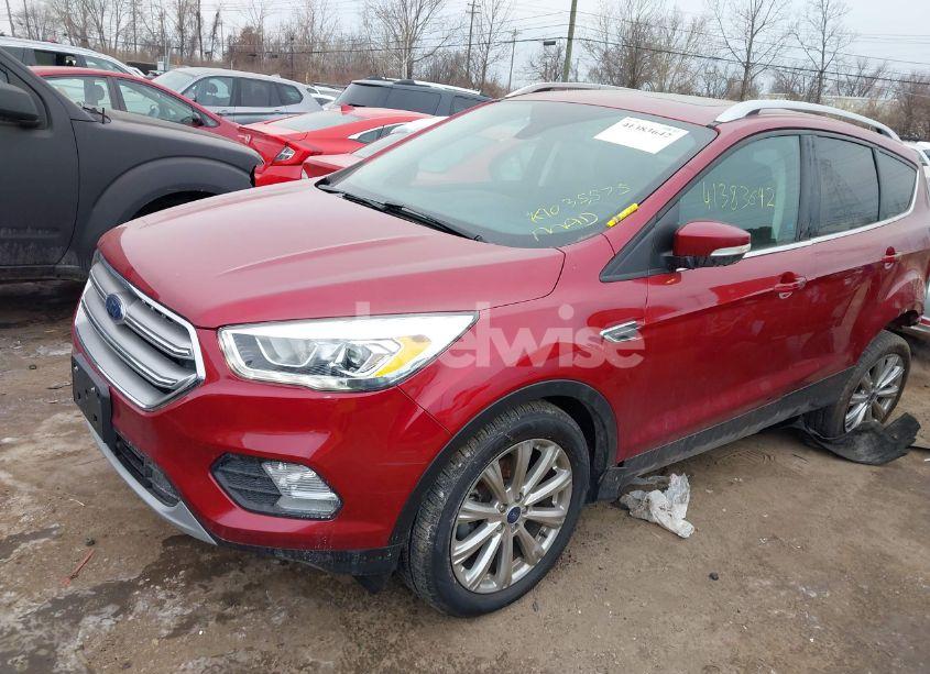 Photo 2 of 2017 Ford Escape TITANIUM (VIN 1FMCU0JD8HUD82703)