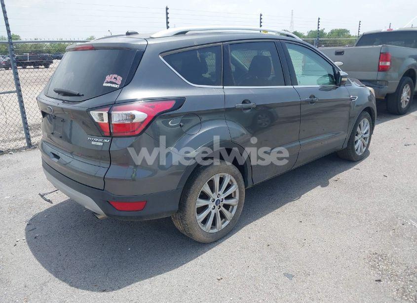 Photo 4 of 2017 Ford Escape TITANIUM (VIN 1FMCU0JD9HUC90208)