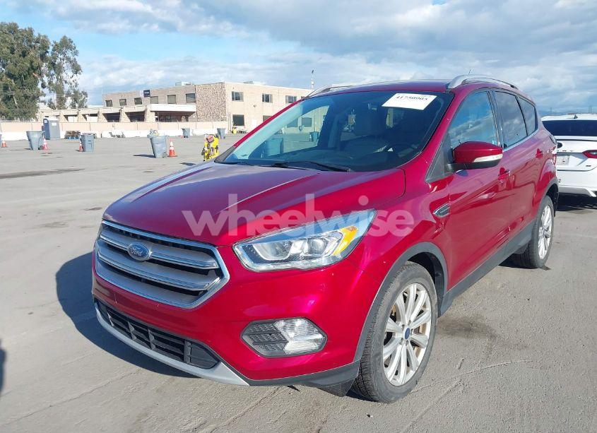 Photo 2 of 2017 Ford Escape TITANIUM (VIN 1FMCU0JDXHUC59064)