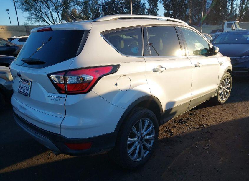 Photo 4 of 2017 Ford Escape TITANIUM (VIN 1FMCU0JDXHUD84534)