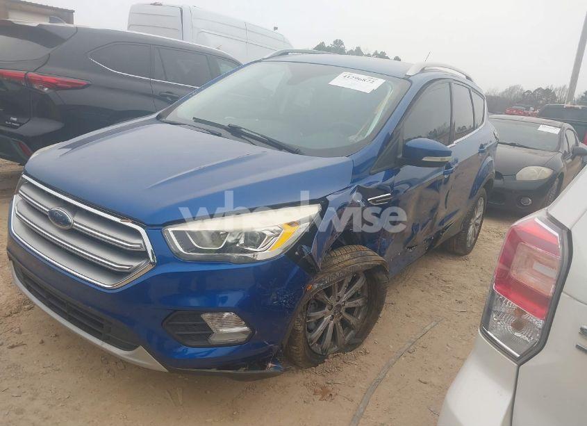 Photo 2 of 2017 Ford Escape TITANIUM (VIN 1FMCU0JDXHUE64013)