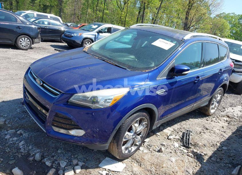 Photo 2 of 2014 Ford Escape TITANIUM (VIN 1FMCU0JX2EUB78596)