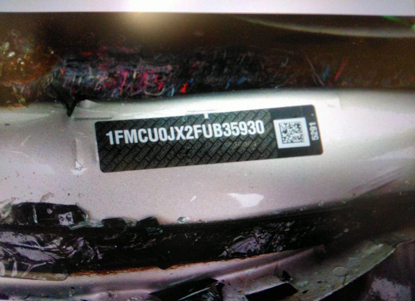 Photo 9 of 2015 Ford Escape TITANIUM (VIN 1FMCU0JX2FUB35930)