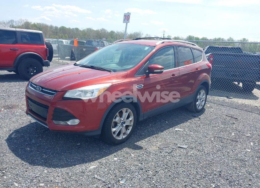 Photo 2 of 2015 Ford Escape TITANIUM (VIN 1FMCU0JX5FUB77475)