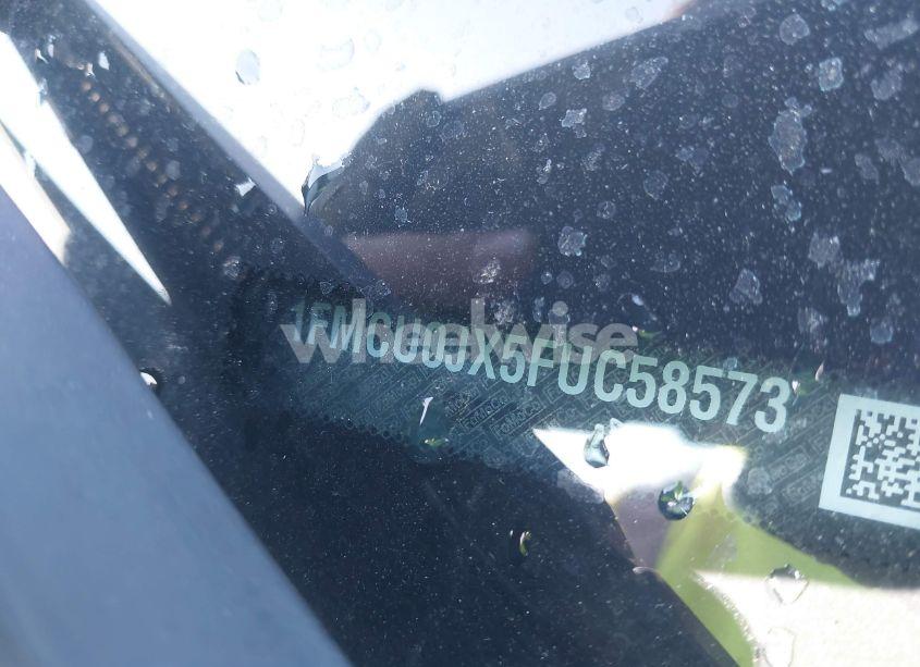 Photo 9 of 2015 Ford Escape TITANIUM (VIN 1FMCU0JX5FUC58573)